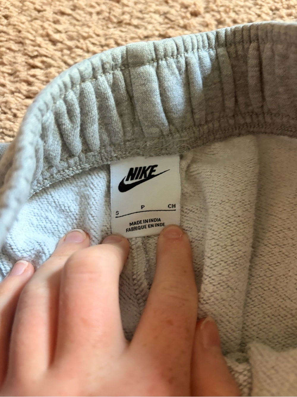 Nike Gray Women's Fleece Joggers - Picture 3 of 3